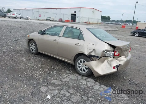 2010 Toyota Corolla Le из США, поврежденный, VIN 1NXBU4EE7AZ197456
